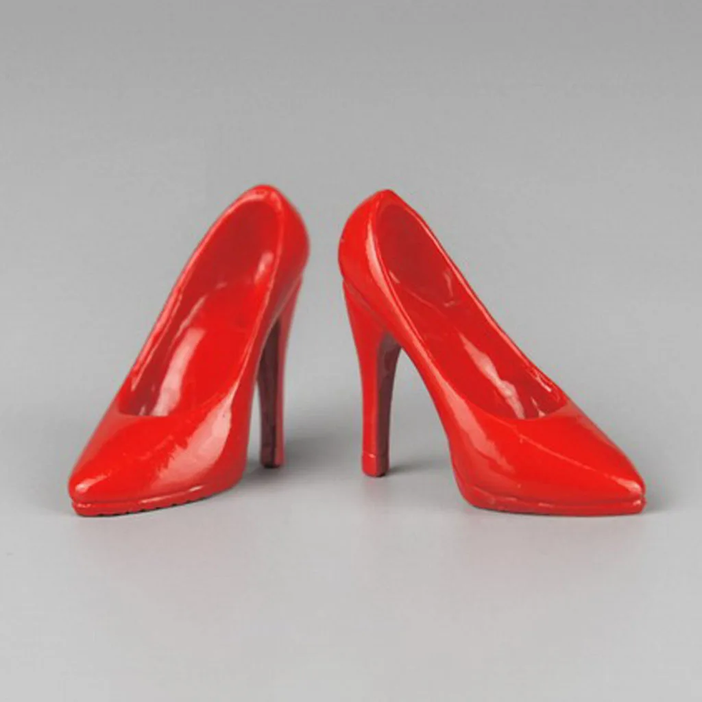 Hot Sale Kumik TTL  ZCWO Girl Plastic 1/6 Scale High Heeled Toy Shoes For 12