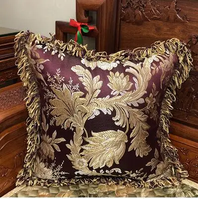 Европейский стиль диван декоративная подушка высокого класса Роскошная подушка крышка гостиной спальни прикроватная прямоугольная наволочка - Цвет: 2