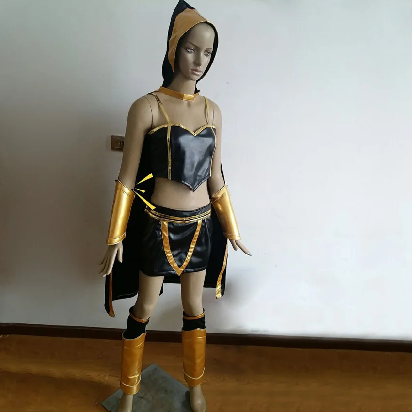  Free Shipping DOTA 2 Dark Ranger cosplay Costume