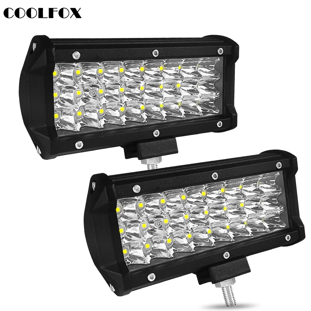 72 Вт светодиодная фара для автомобиля мотоциклетная Барра LED VW Polo Toyota SUV Jeep