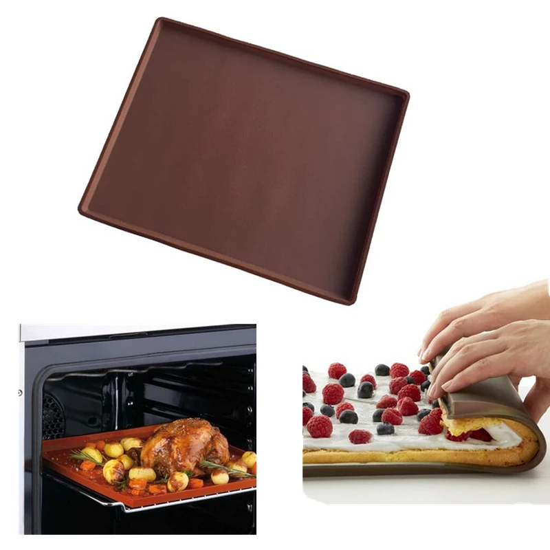 Hot Sale Silicone Baking Mat Heat Resistant Oven Swiss Roll Silicone