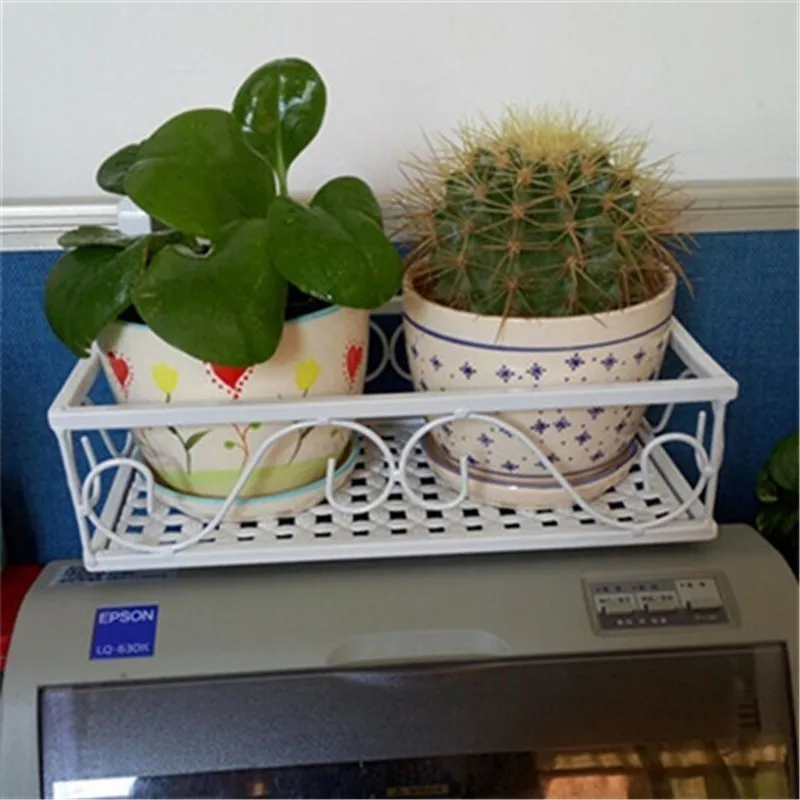 Metal Terrasse Balcone Decoration Exterieur Afscherming Mensole Per Fiori Balcony Shelf Balcon Balkon Flower Iron Rack