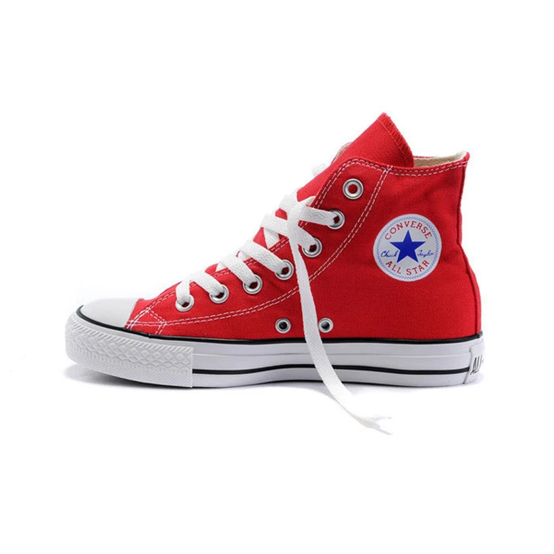 Original Converse Classic Unisex Canvas Skateboarding Shoes High top Sneakser