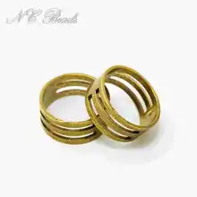 5 шт. медное кольцо инструмент для бисера Открытый круг прыгающие кольца DIY ожерелье браслет аксессуары для изготовления ювелирных изделий