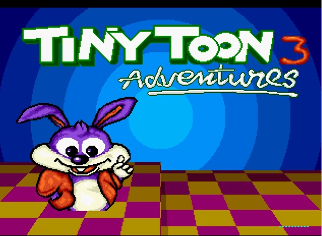 Крошечные Toon adventures 3 16 bit MD игровая карта для sega Mega Drive для sega Genesis