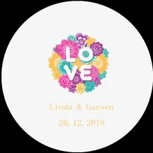 100 шт Оригинальная наклейка и индивидуальный логотип свадебный стикер s дизайн ваш собственный стикер s персонализированные наклейки Boda