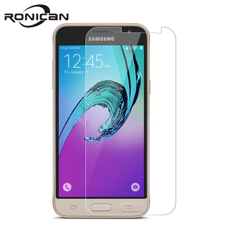 Закаленное стекло RONICAN для Samsung Galaxy J3 2016 Pro защита экрана 9H 2.5D защитная пленка