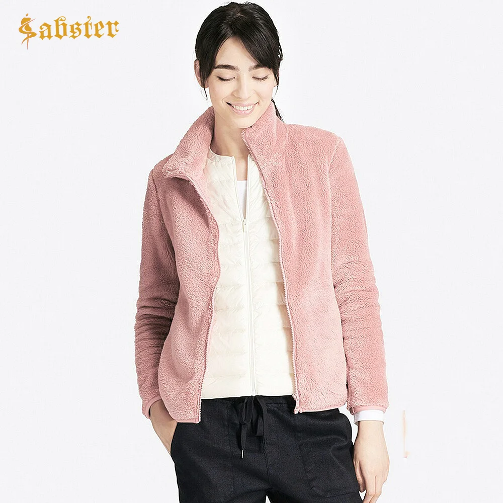 Autumn Winter Women Jackets 2018 New Polar Fleece Fabric Jacket with Zipper Casual Women Outerwear Jacket Autumn Winter Women Jackets 2018 New Polar Fleece Fabric Jacket with Zipper Casual Women Outerwear Jacket