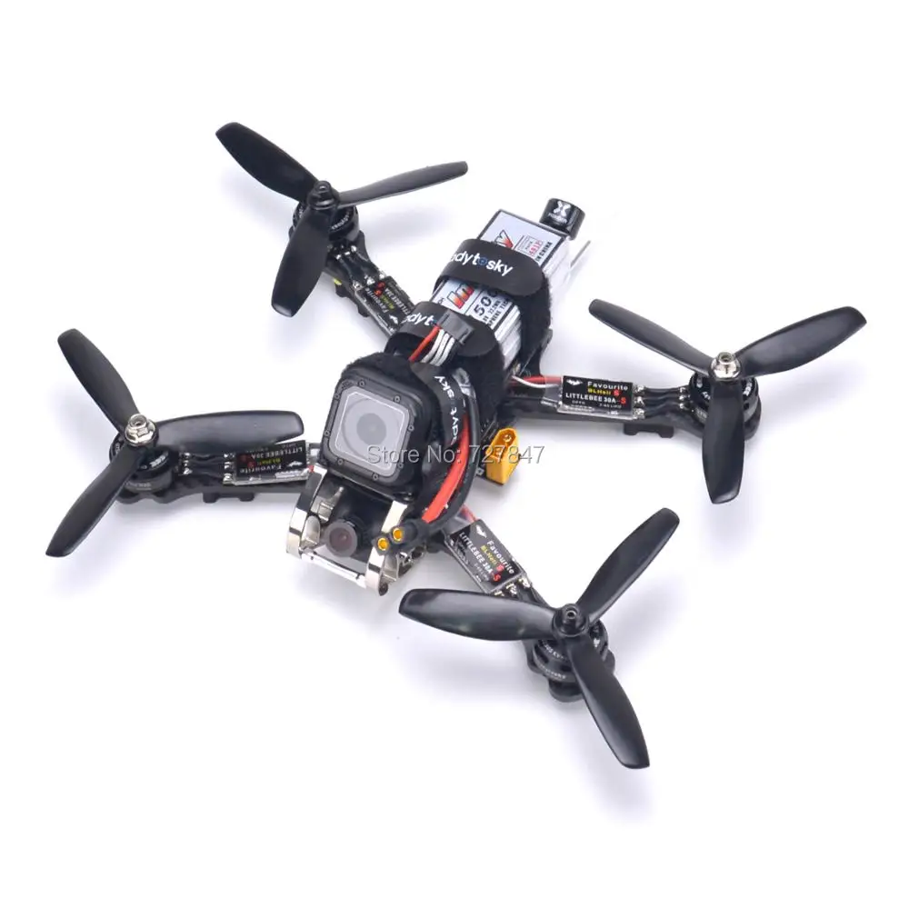 Квадрокоптер Rooster 230 мм из углеродного волокна F3 Deluxe Контроллер полета GTS2305 2700kv