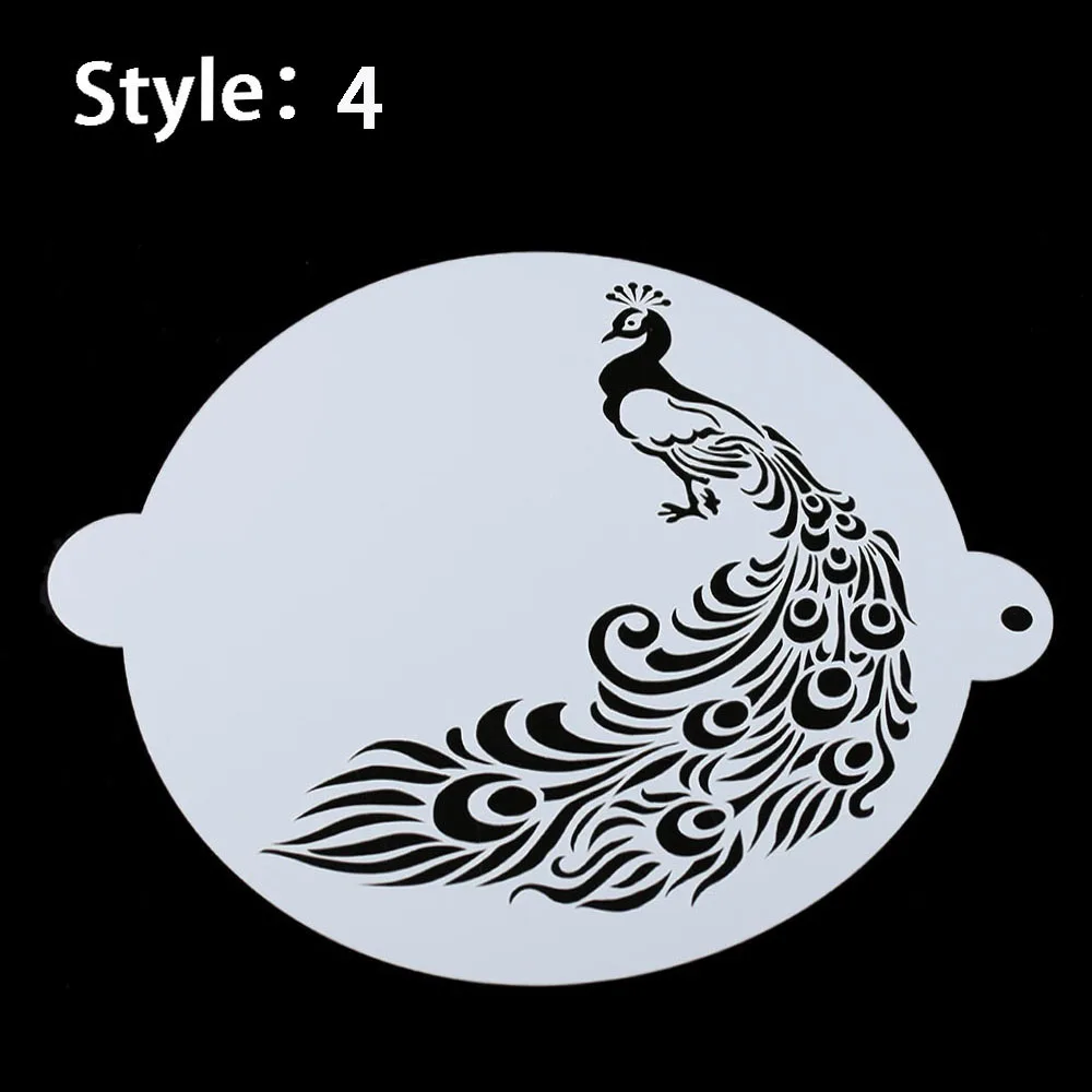 

8 Inch New Wedding Plastic Cake Stencil Mold Embossing Mould Baking Tool Spraying Template