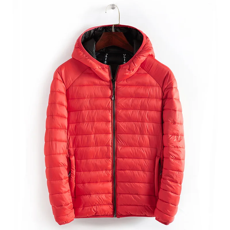 2018 Winter New Casual Ultralight Mens Cotton Down Jackets Autumn