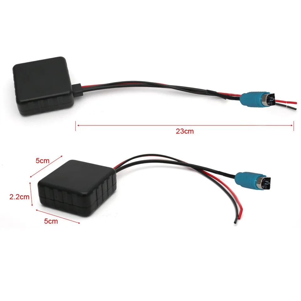 車のbluetoothモジュールと高山CDA-9887 9856 9871 iDA-X100用aux