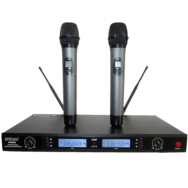 Packet mail UGX88 dual channel wireless microphone wireless microphone
