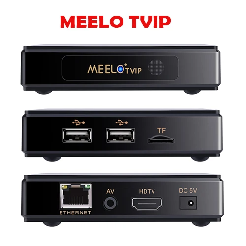 5 шт. MEELO TVIP Linux Android Doppio Sistema supporto M3U TVIP IPTVPORTAL Stalker Smart set top box