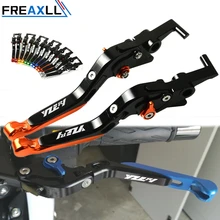 For YAMAHA YZFR1 99-08 YZF R1 YZF R1M R1S 2015-2018 CNC Aluminum Motorcycle Adjustable Folding Extendable Brake Clutch Levers For YAMAHA YZFR1 99-08 YZF R1 YZF R1M R1S 2015-2018 CNC Aluminum Motorcycle Adjustable Folding Extendable Brake Clutch Levers