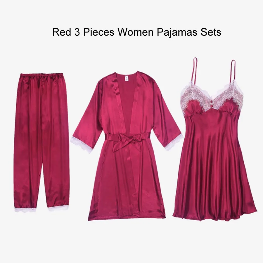 Red Sleepwear Set(3)