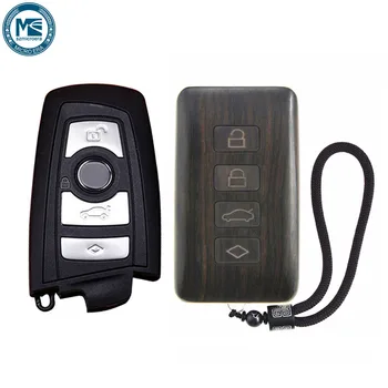 

Keyless Entry Remote Control Refit Rosewood Car Key Fob Shell Replacement for BMW (W/O battery&circuit board)
