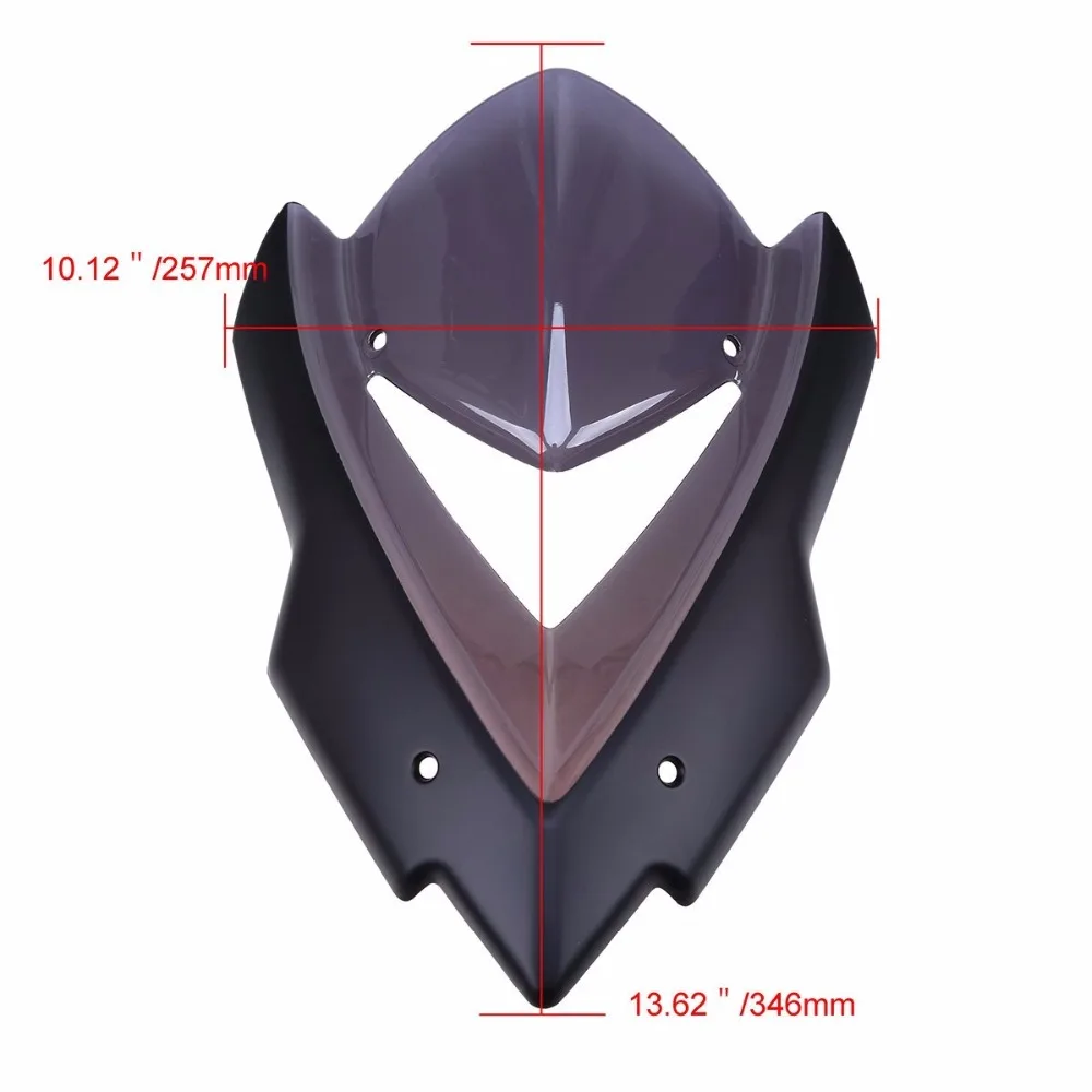 Бесплатная доставка козырек для ветрового стекла мотоцикла подходит Z1000 Kawasaki 2014