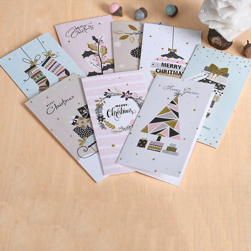 Блестящие поздравительные открытки с надписью &quotMerry Christmas&quot|greeting cards|greeting cards