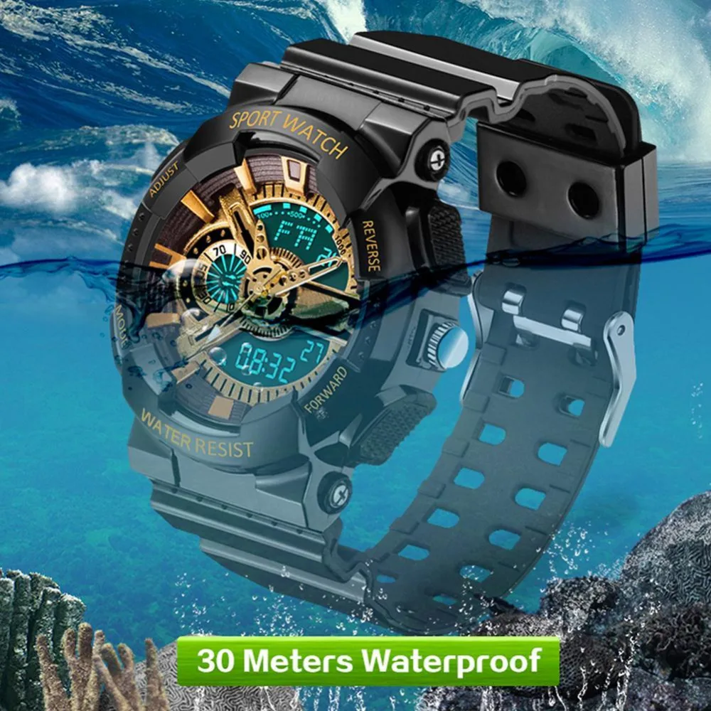

Fashion Watches men's sports watch G style Waterproof Luxury Analog Quartz Digital Electronics Wristwatches Relogio Masculino