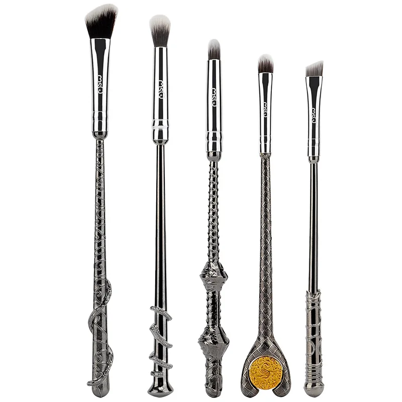 

MSQ 5 Pcs High end Professional Makeup Brush Set Eyeshadow Brush Harry Potter High Quality Makeup Tool Kit Free Shipping