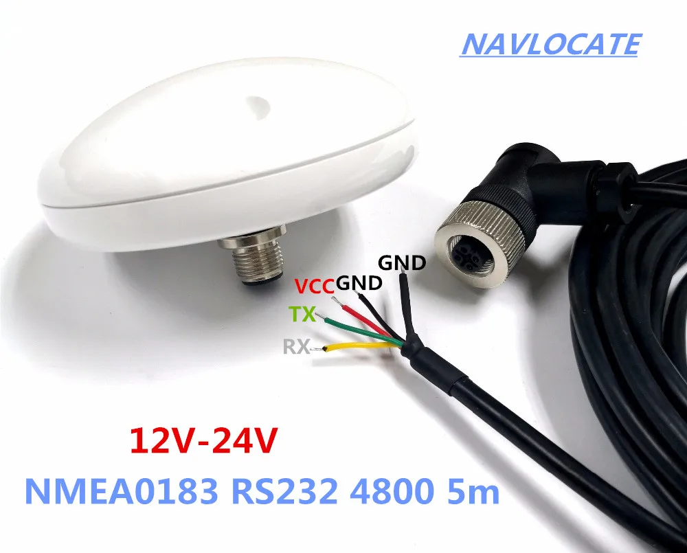 12V-24 rs232 RS-232 gps ГЛОНАСС приемник Антенна 4800 скорость передачи, поддержка 1-10 Гц Gnss rs232 чип модуль дизайн, NMEA0183