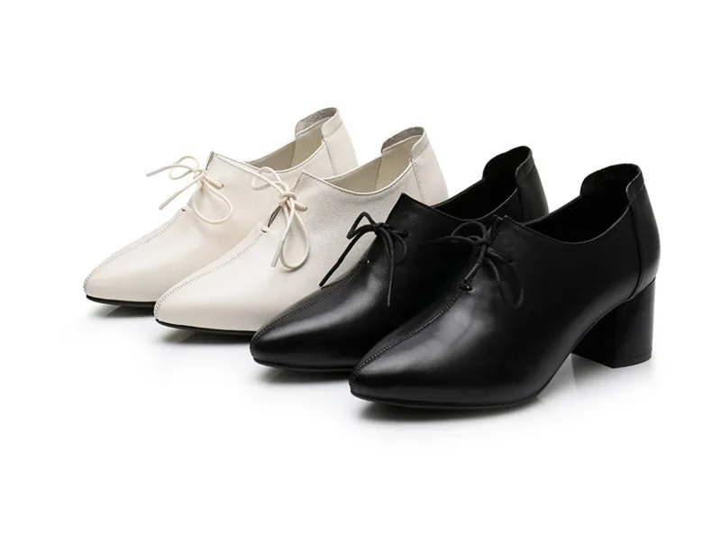 DRFARGO/модельные туфли из натуральной кожи с острым носком; женские слипоны; сезон весна-лето; брендовые туфли для офиса; высококачественные туфли на высоком каблуке; 2891