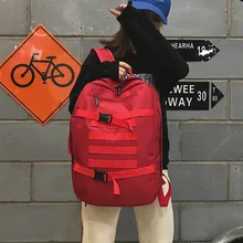 Модный мужской рюкзак, Одноцветный рюкзак для студентов, спортивный рюкзак для путешествий, Большой Вместительный Многофункциональный рюкзак
