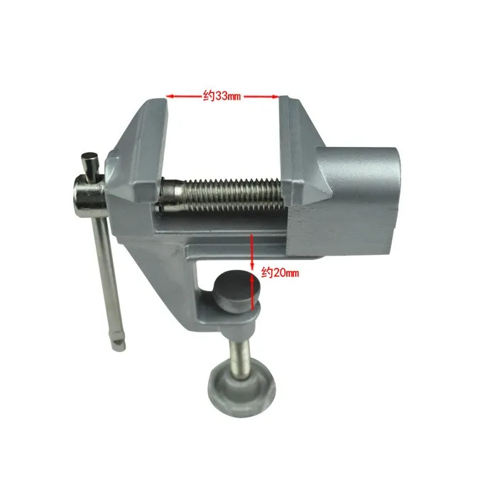 Мини стол тиски Скамья из алюминиевого сплава Слесарные Тиски тиски для DIY ювелирных изделий