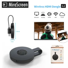 G2 беспроводной AIR Play Wi-Fi дисплей HDMI ключ Mirascreen tv Stick зеркалирование приемник Поддержка IOS Miracast для Iphone