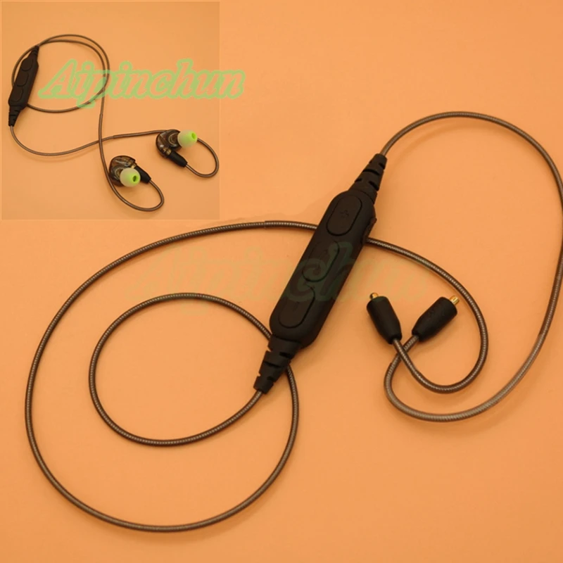 

Aipinchun MMCX Earphone Cable Wireless Bluetooth Replace for Shure SE215 SE535 SE846 SE425 SE315 for Westone W60 W50 W40 um pro