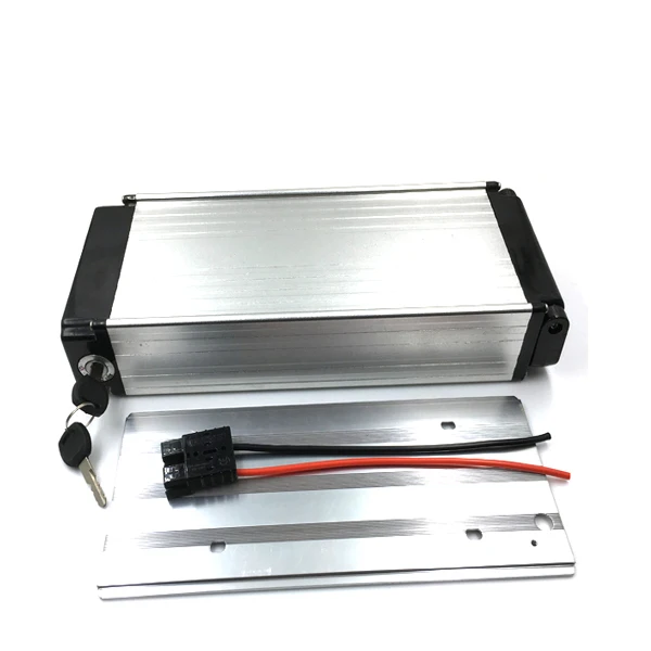 Top 24Volt Lithium battery pack 24V 40Ah Electric Bikes Rear Rack Battery For Samsung cell+ Charger 10