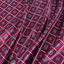 DIY мягкий крафт атласный материал подкладка лента Глянцевая плед полиэстер Шармез Тильда Ткань