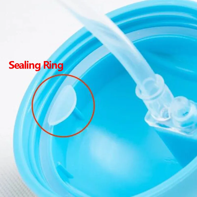 Baby Bamboo Fiber Training Cup Child Cute Handle Drink Kettle Toddler Soft Straw Bottle Infant Health Leak-Proof Drinking MY0034 (8)