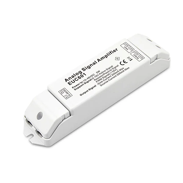 EUC601 15-48VDC 200mA * 1ch 0-10V Аналоговый усилитель сигнала | Лампы и освещение