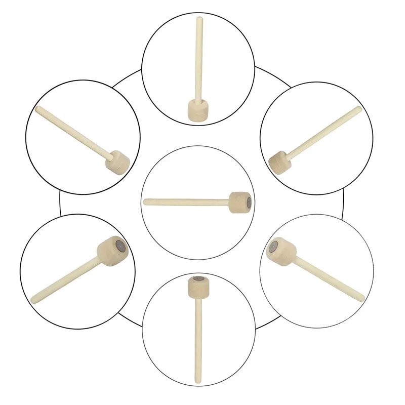 Новинка 2018 IRIN 1 PC Precussion Mallets Timpani мягкие войлочные палочки деревянная головная