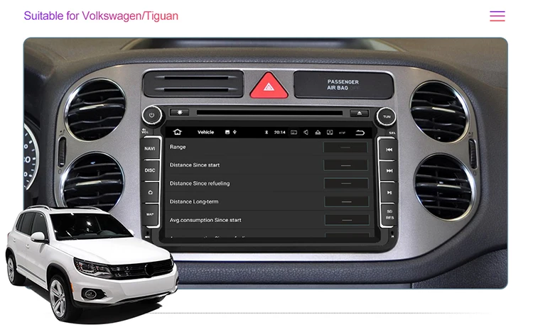 Excellent Isudar Two Din Car Multimedia Player Android 9 Auto Radio For Skoda/Seat/Volkswagen/VW/Passat b7/POLO/GOLF 5 6 DVD GPS 4 Cores 6