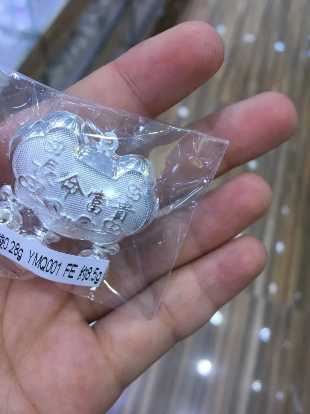 

JOOCHEER Sterling S999 999 silver Pendant vintage Necklace Children baby Amulet auspicious riches Healthy happiness generous