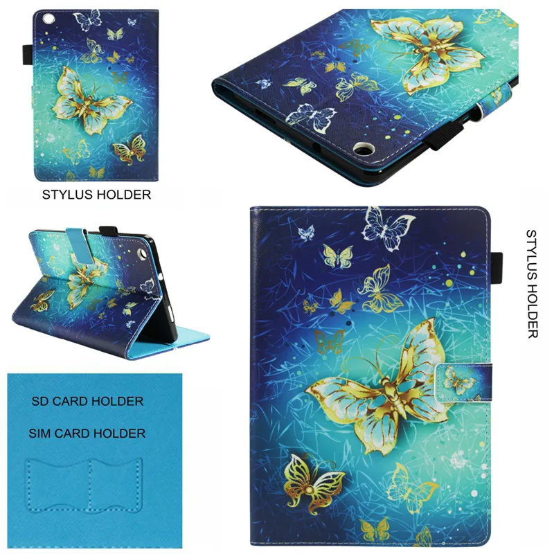 Модный чехол с рисунком для Huawei Mediapad M3 Lite 8 0 дюйма CPN L09 W09 дюймов Обложка планшета