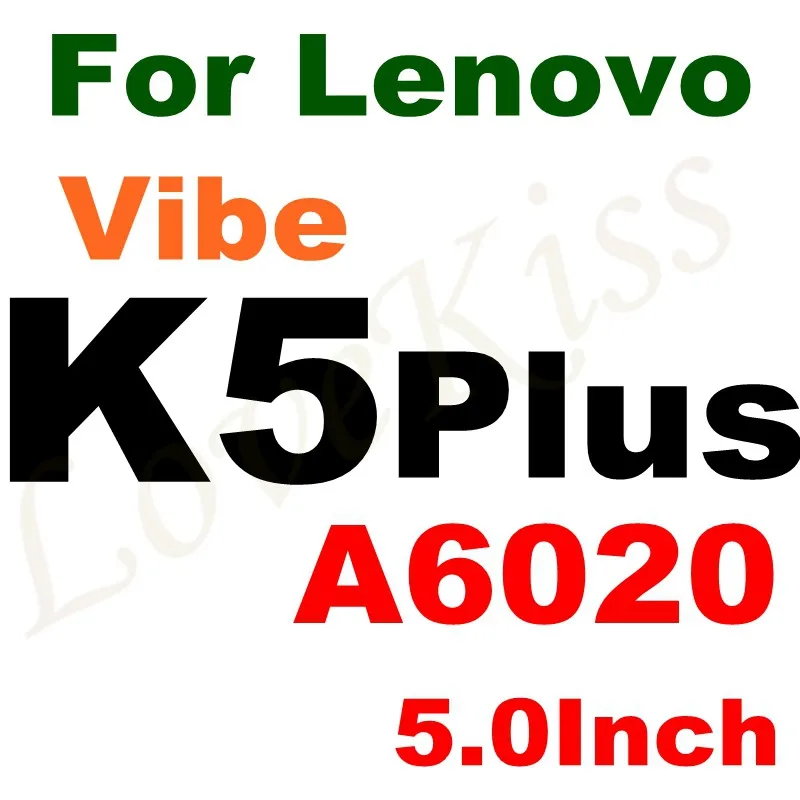 9H закаленное стекло для lenovo A536 A6000 A6010 A7000 A5000 Vibe C2 P1 M K3 K4 K5 K6 Note A Plus X3 Lite Защитная пленка для экрана - Цвет: K5