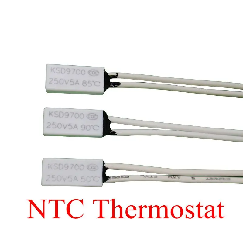 Термостат KSD9700/TB05 40C-150C 130C 140C 150C 15*7*100 биметаллический дисковый переключатель