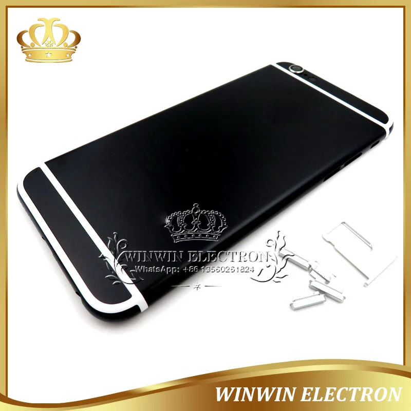 

Prefect Quality Replacement Chassis Back Cover for iphone 6G Housing Rear Battery Door Middle Frame with Card Tray Buttons Tools