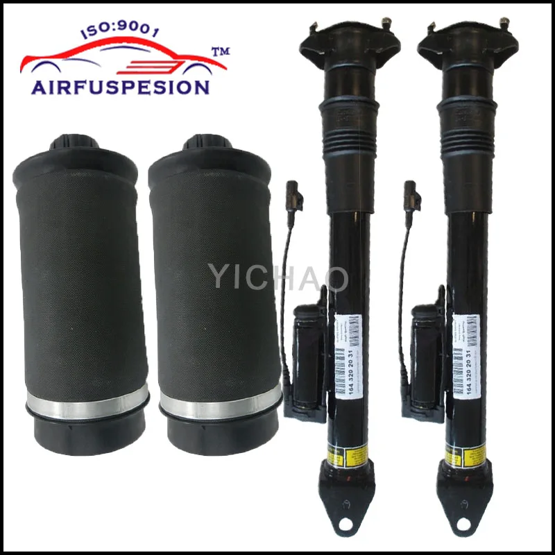 Free Shipping Rear Air Shock 2pcs with ADS and 2pcs Air Spring for Mercedes Benz GL Ml Class X164 W164 A164 3202031 A1643200725 Free Shipping Rear Air Shock 2pcs with ADS and 2pcs Air Spring for Mercedes Benz GL Ml Class X164 W164 A164 3202031 A1643200725