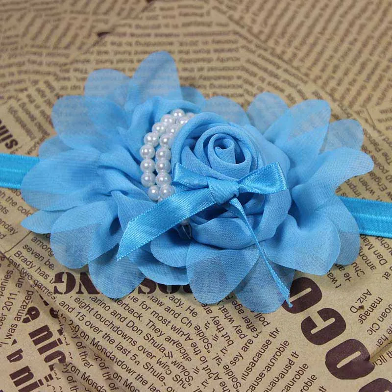 headband lake blue