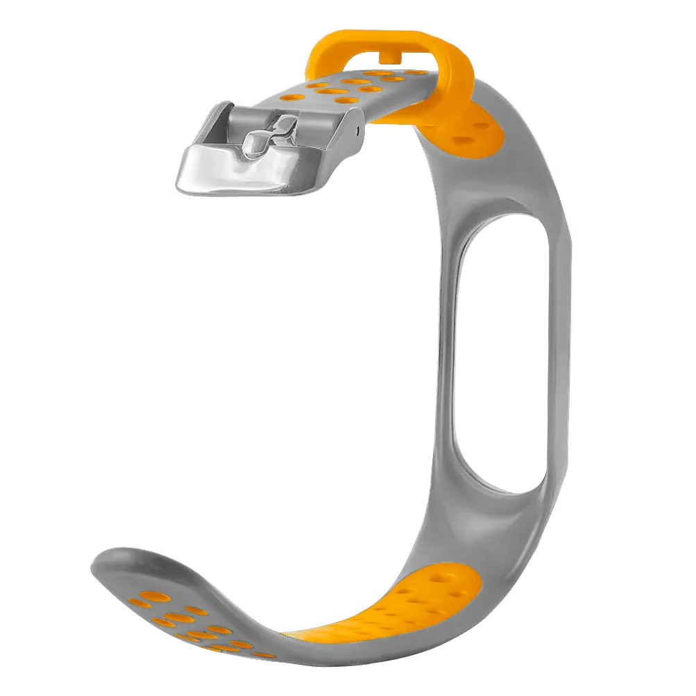Умное устройство Горячая Замена проветривать Спорт мягкий ремешок на запястье браслет для Xiaomi Mi Band 3