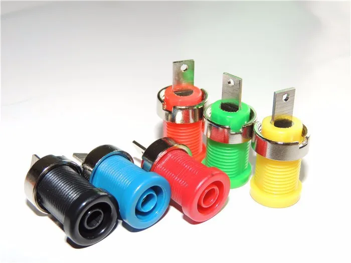1000pcs Binding Post 4mm Safety protection Banana Jack Socket Plug