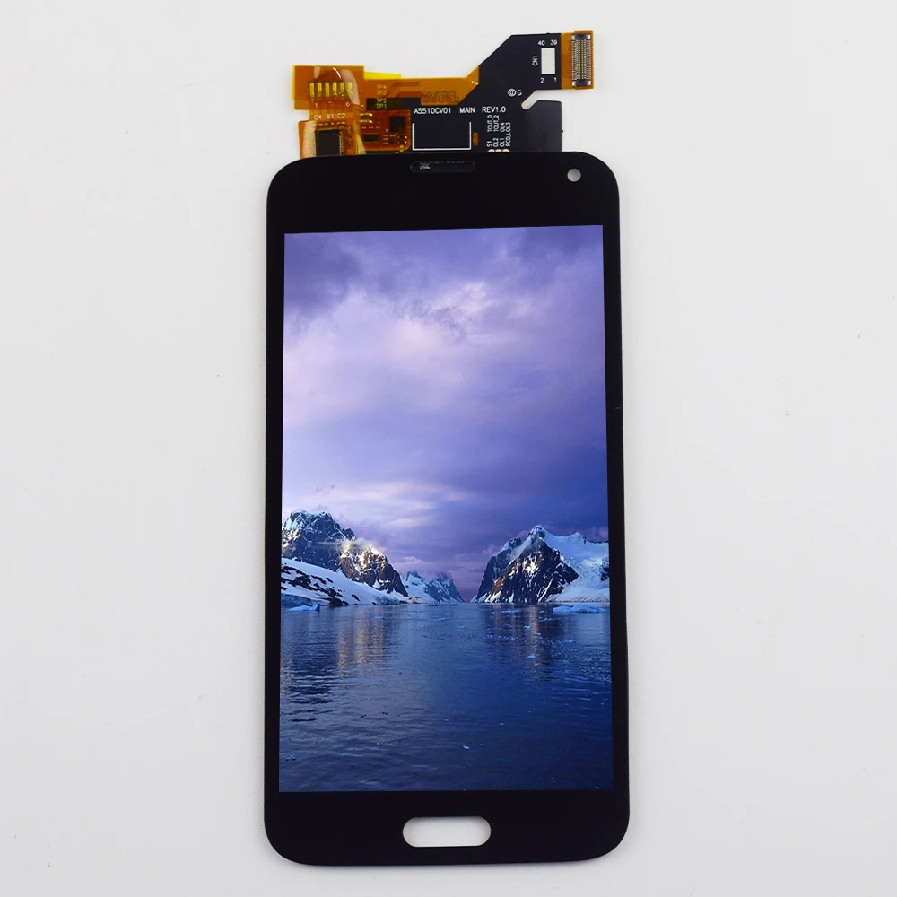 Для samsung Galaxy S5 дисплей сенсорный экран дигитайзер в сборе для samsung Galaxy S5 G900F ЖК-дисплей G900 SM-G900 SM-G900F ЖК-дисплей