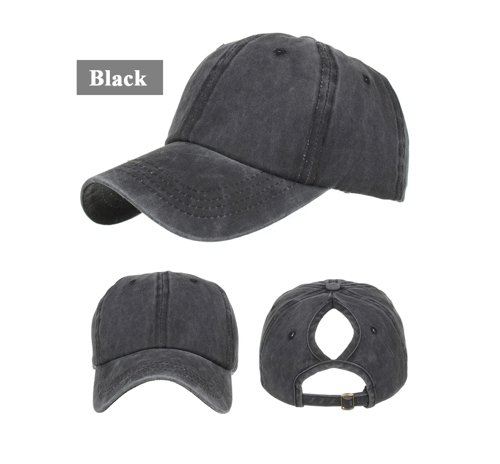 Joymay, бейсболка с конским хвостом, женская, грязная булочка, Snapback, летние шапки, повседневная, Регулируемая Кепка, s, Прямая поставка, принимаем B652