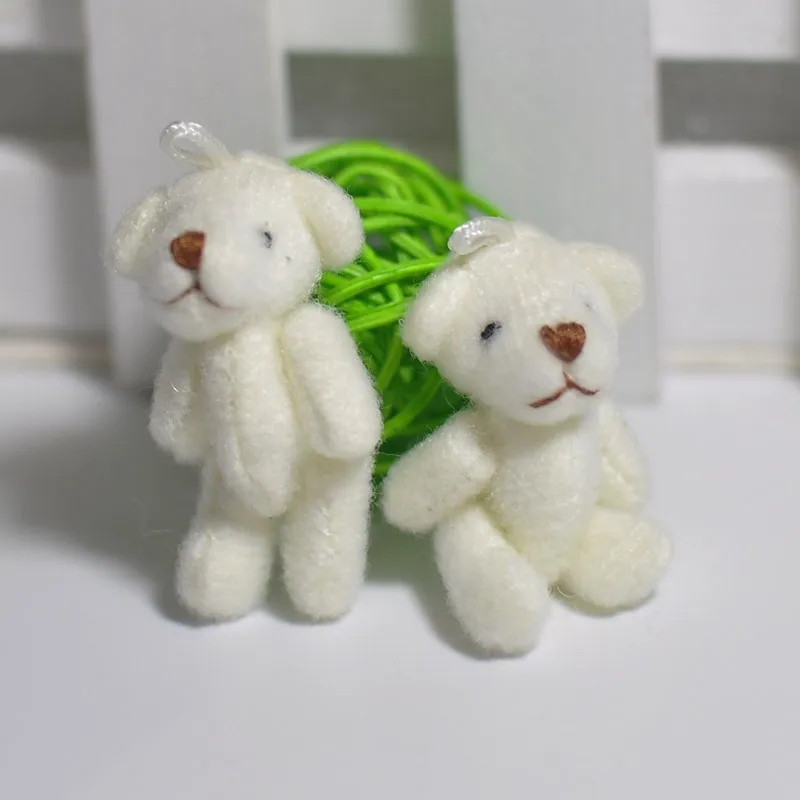 3.5CM Plush joint teddy bear 26