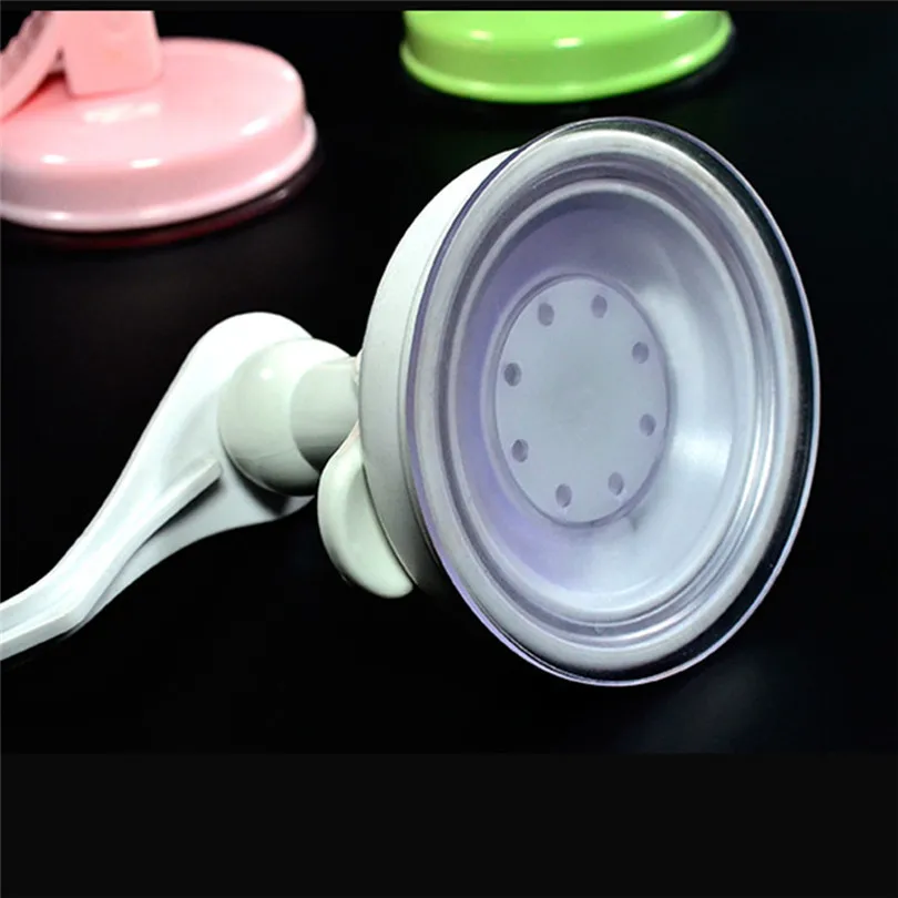Waterproof wall hook set Bathroom Holder Bathroom Kitchen Vacuum Wall Strong Suction Key Holder Cup Hooks Hanger Sucker  (4)